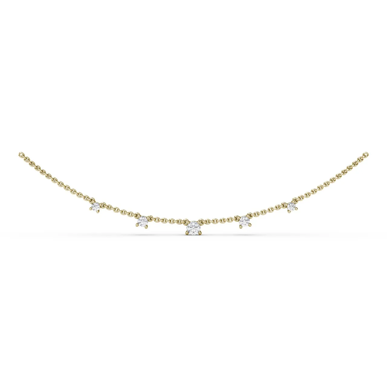 Empire Diamond Necklace