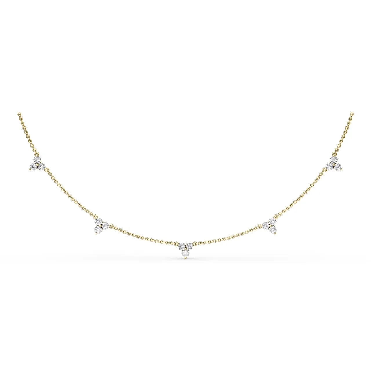Empire Diamond Necklace