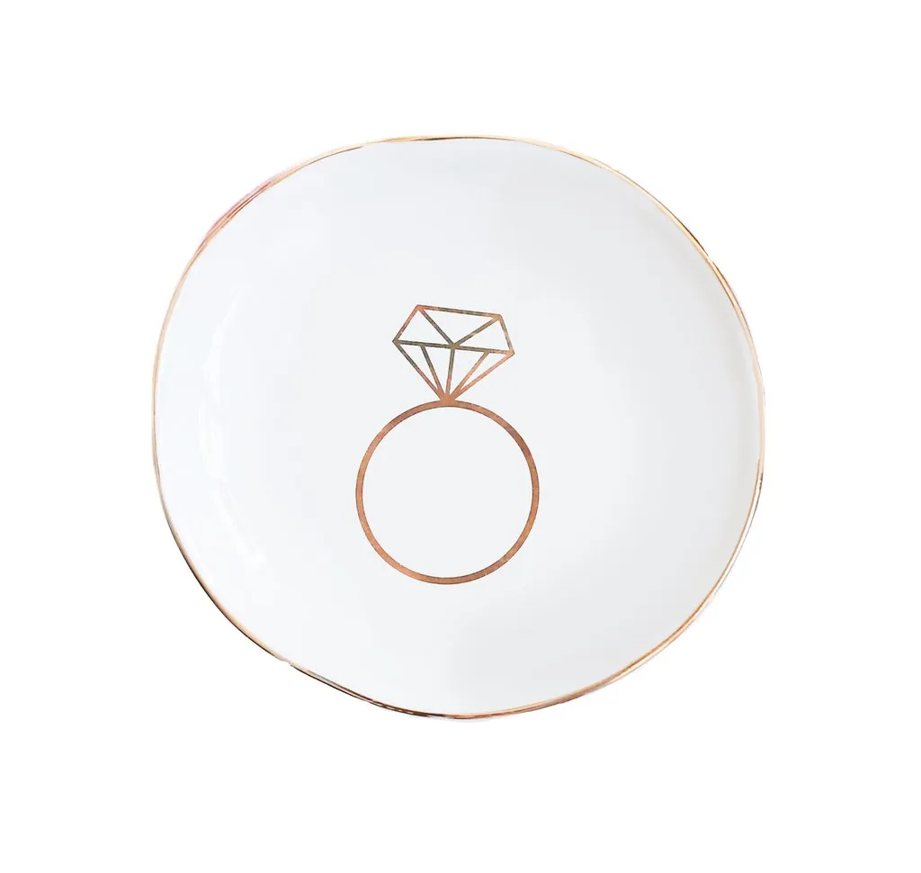 Engagement Ring Jewelry Dish by Sweet Water Decor