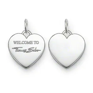 Engravable Heart Pendant
