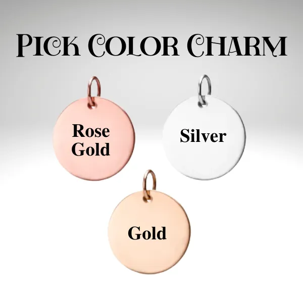 Engraved Cheer Megaphone Necklace
