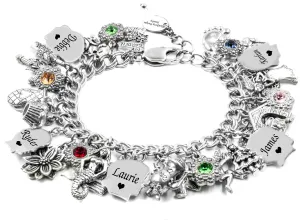 Engraved Family Bracelet with Children's Names