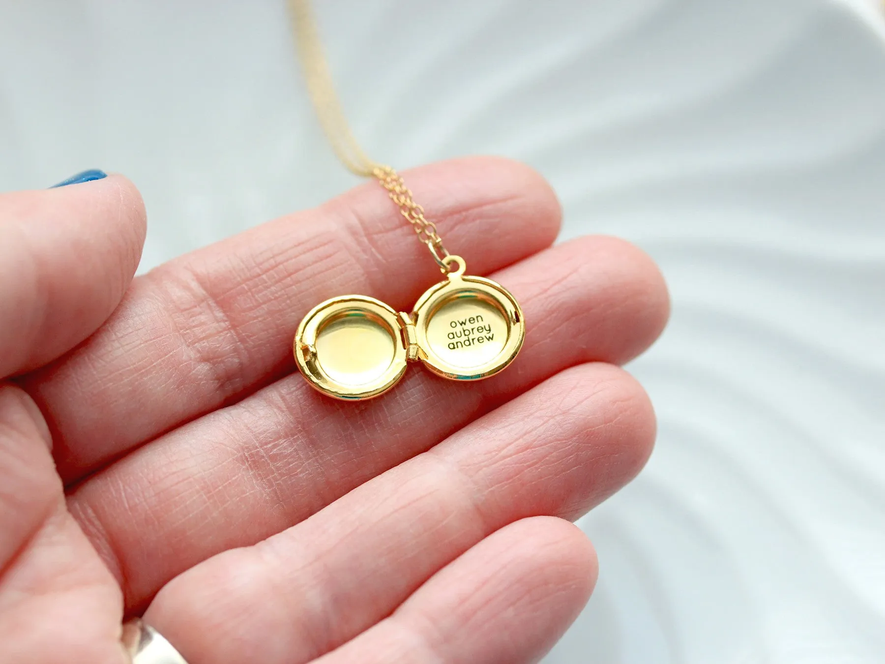 Engraved Mini Lockets