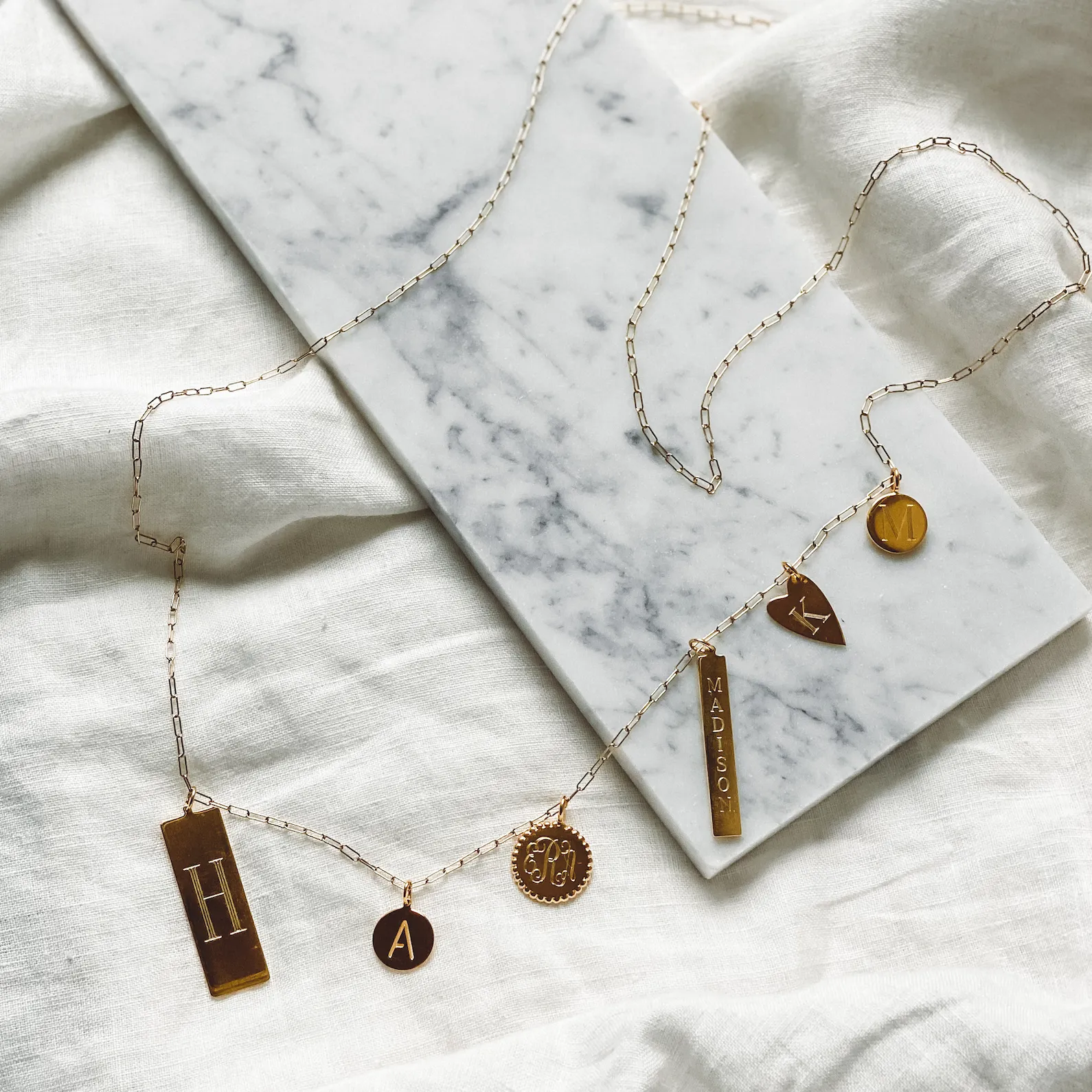 EVA INITIAL NECKLACE
