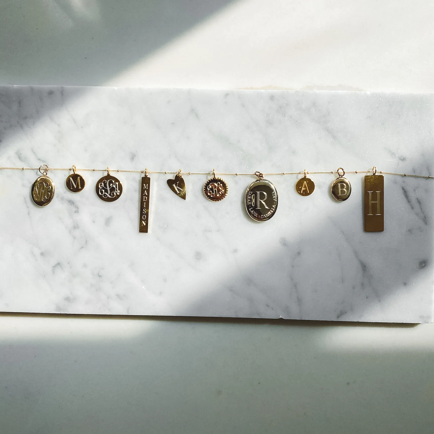 EVA INITIAL NECKLACE