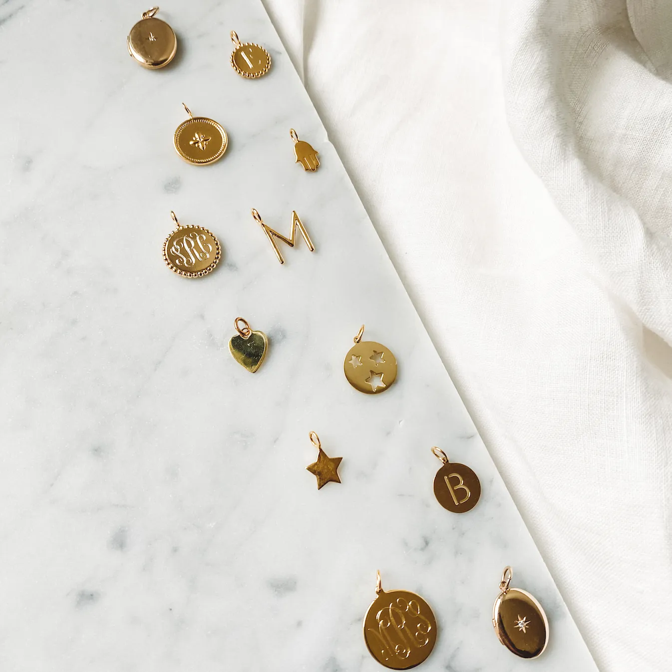 EVA INITIAL NECKLACE