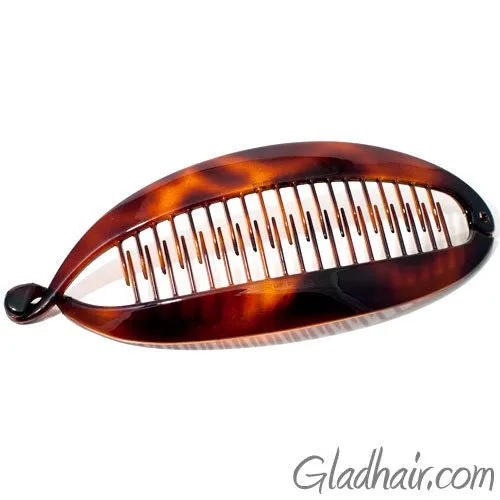 Extra Large French Ivette Tortoise Shell Banana Pony