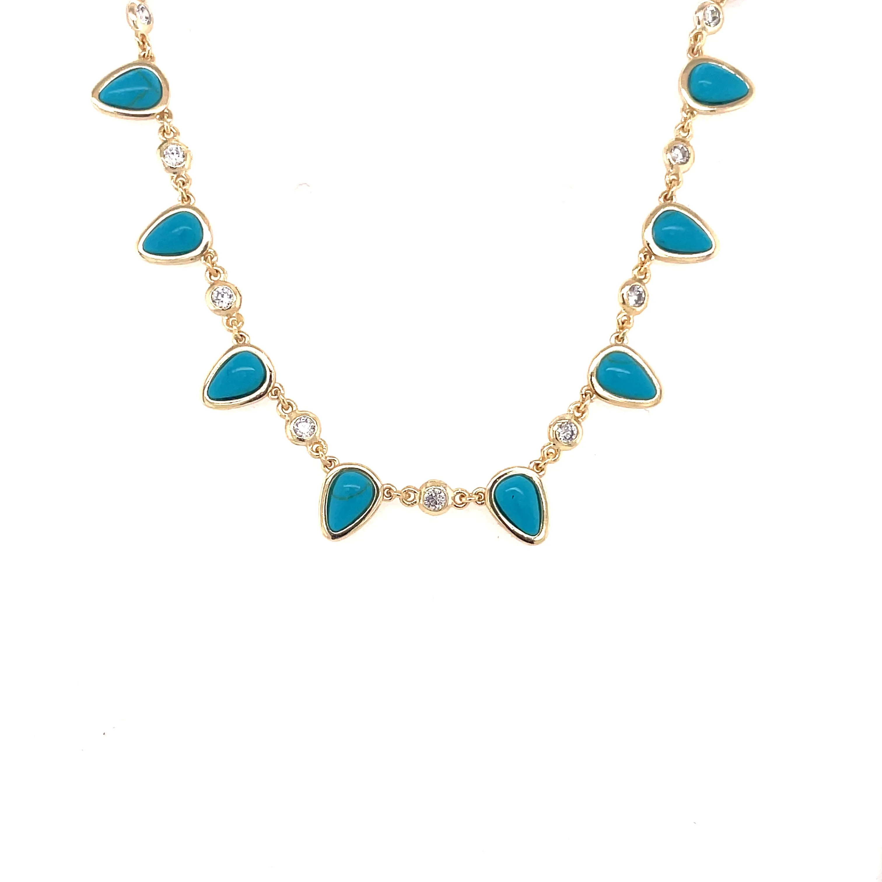 Fancy Turquoise Necklaces