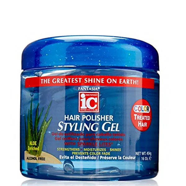 Fantasia IC Hair Polisher Styling Gel - Color Treated Hair 16oz
