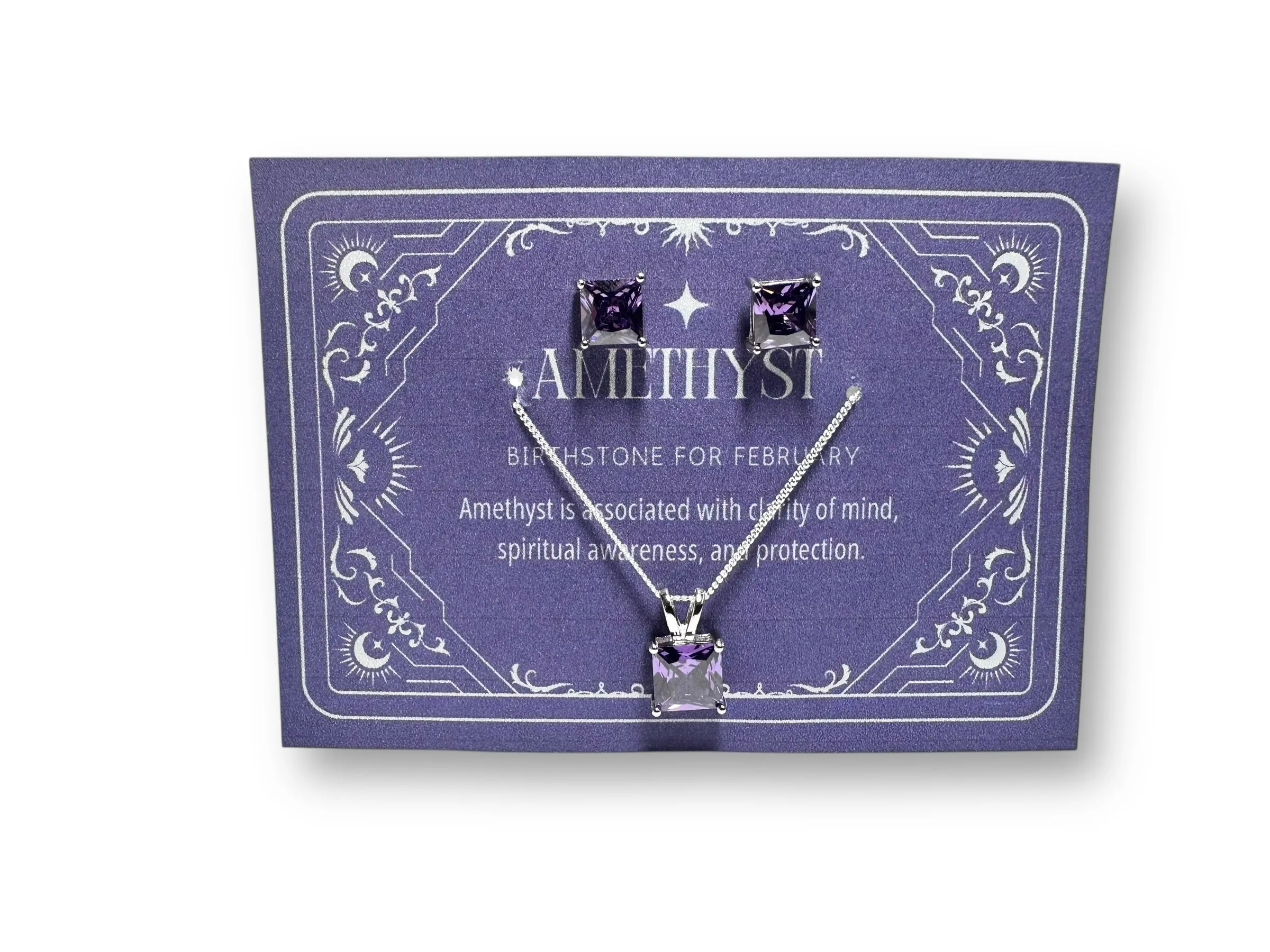 February Birthstone Jewelry Set*
