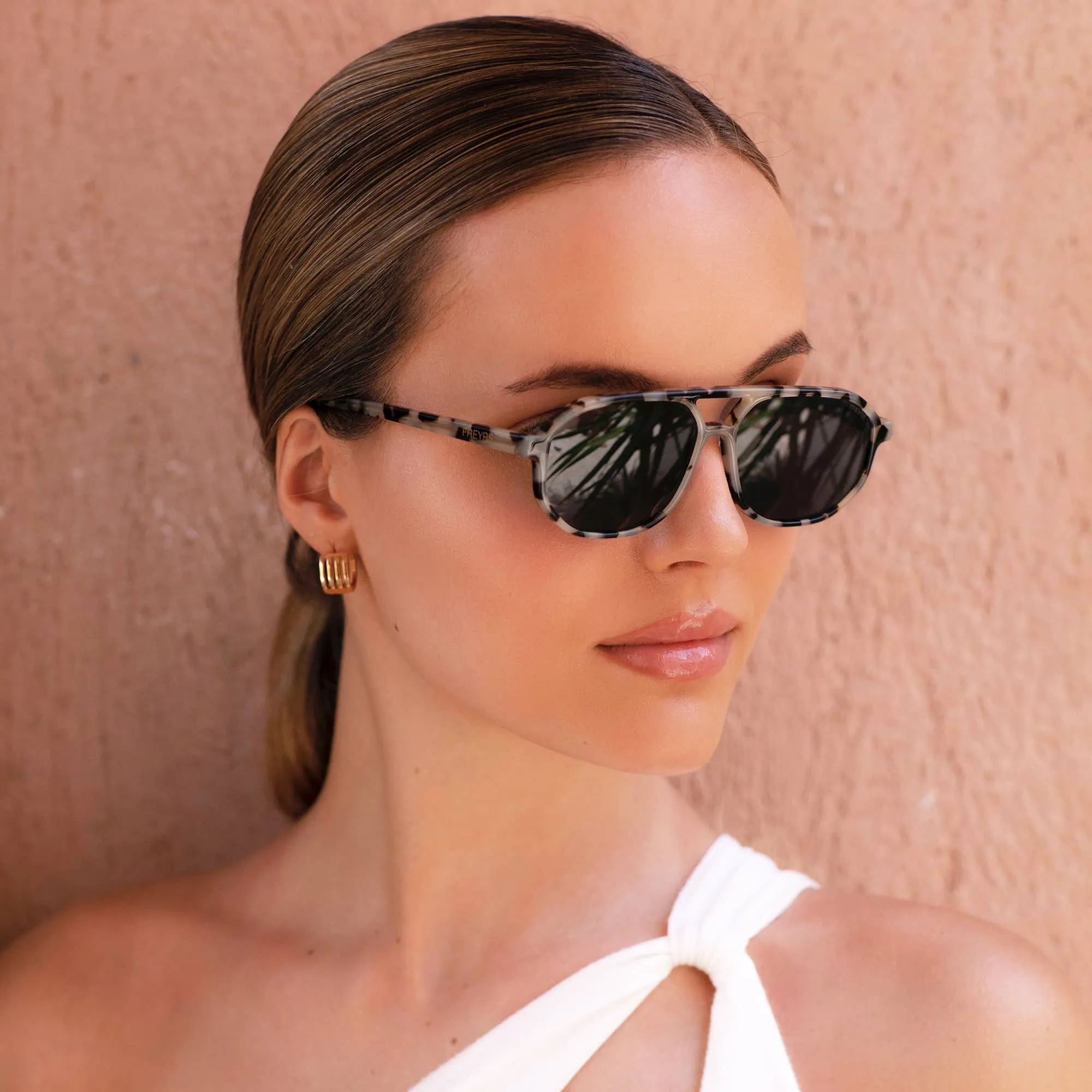 Fenix Aviator Sunglasses - Gray Tortoise