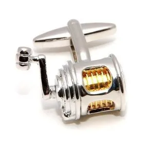 Fishing Reel Cufflinks