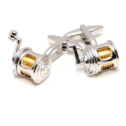 Fishing Reel Cufflinks