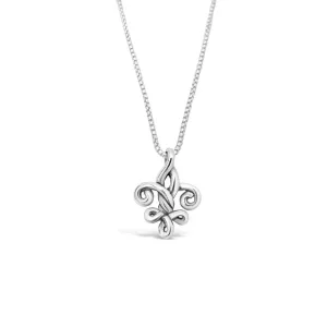 Fleur de Love Knot Pendant - Small
