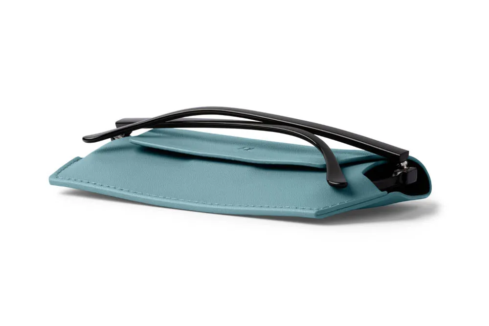 Fox and Leo glasses case - Teal