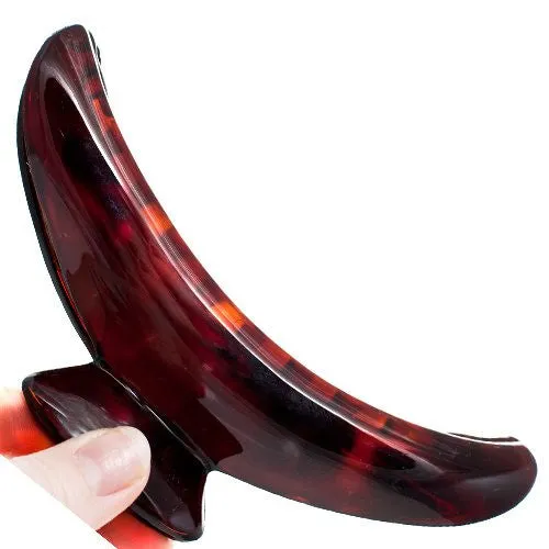 French Extra Large Tortoise Curved Hump Hair Claw