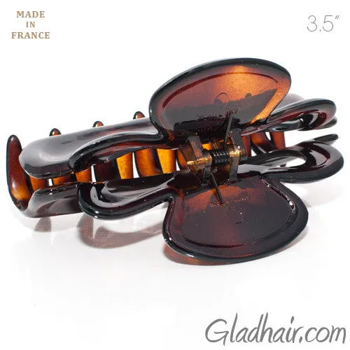 French Medium Tortoise Plastic Maxi Fashion Hair Claw