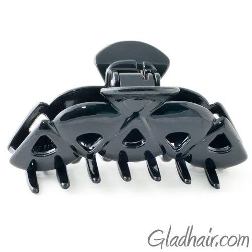 French Plastic Triangles Hair Claw