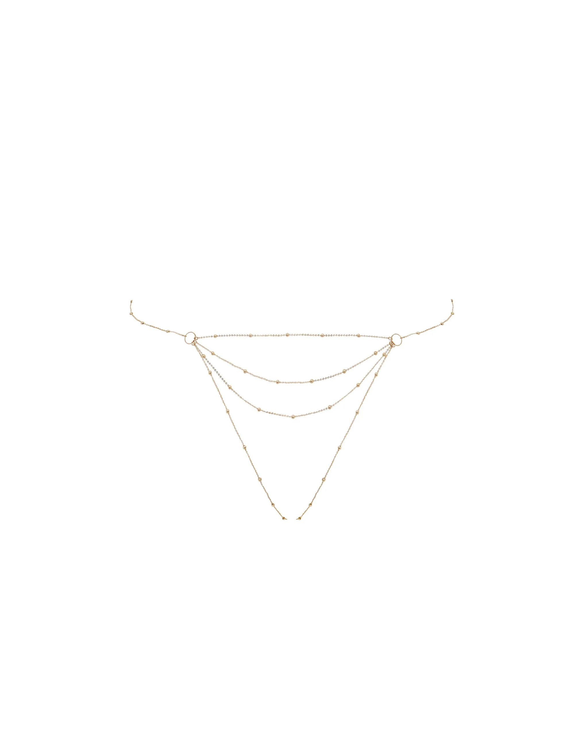 Frida Open Thong Gold