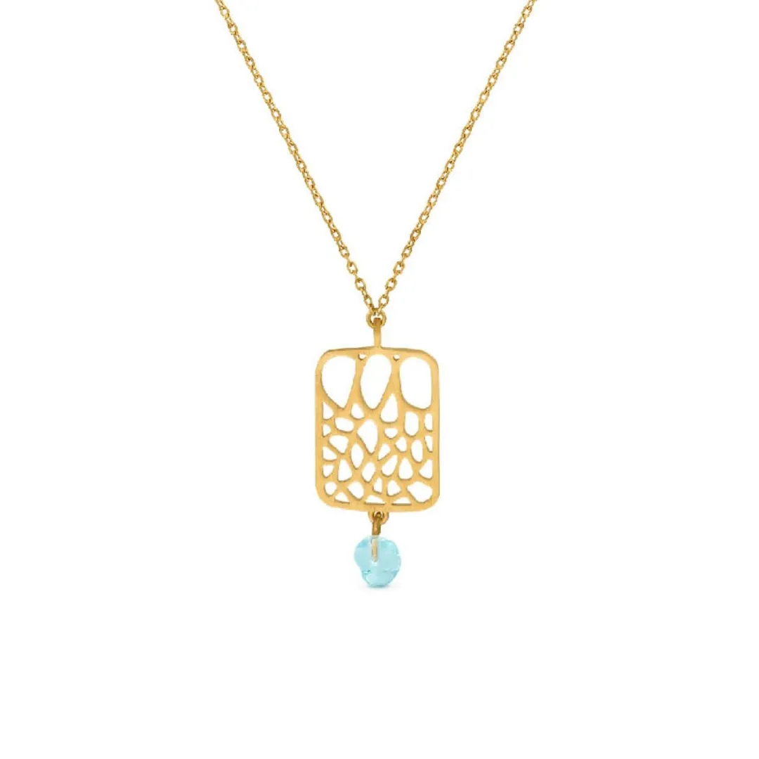 Gaudí Inspired Rectangle Necklace