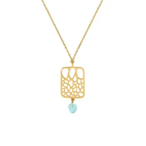 Gaudí Inspired Rectangle Necklace
