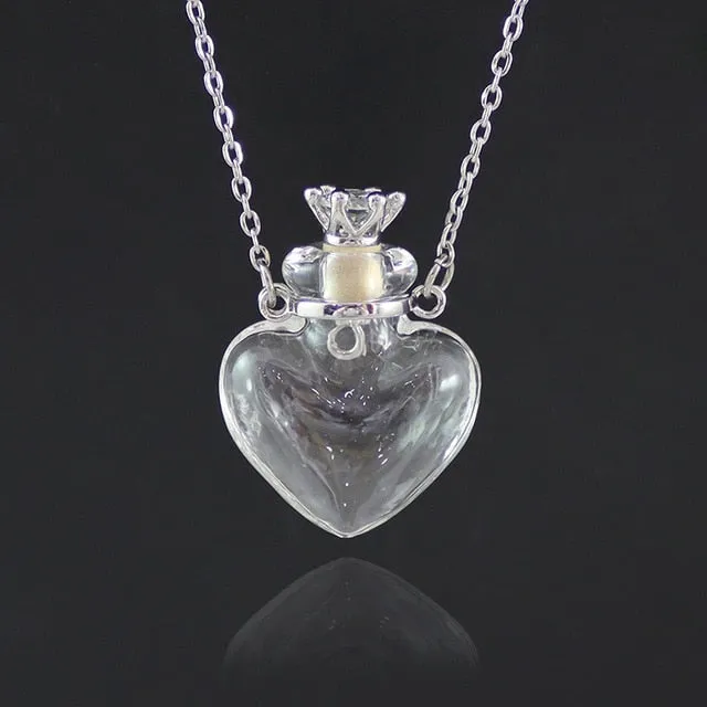 Glass Memorial Urn Pendant