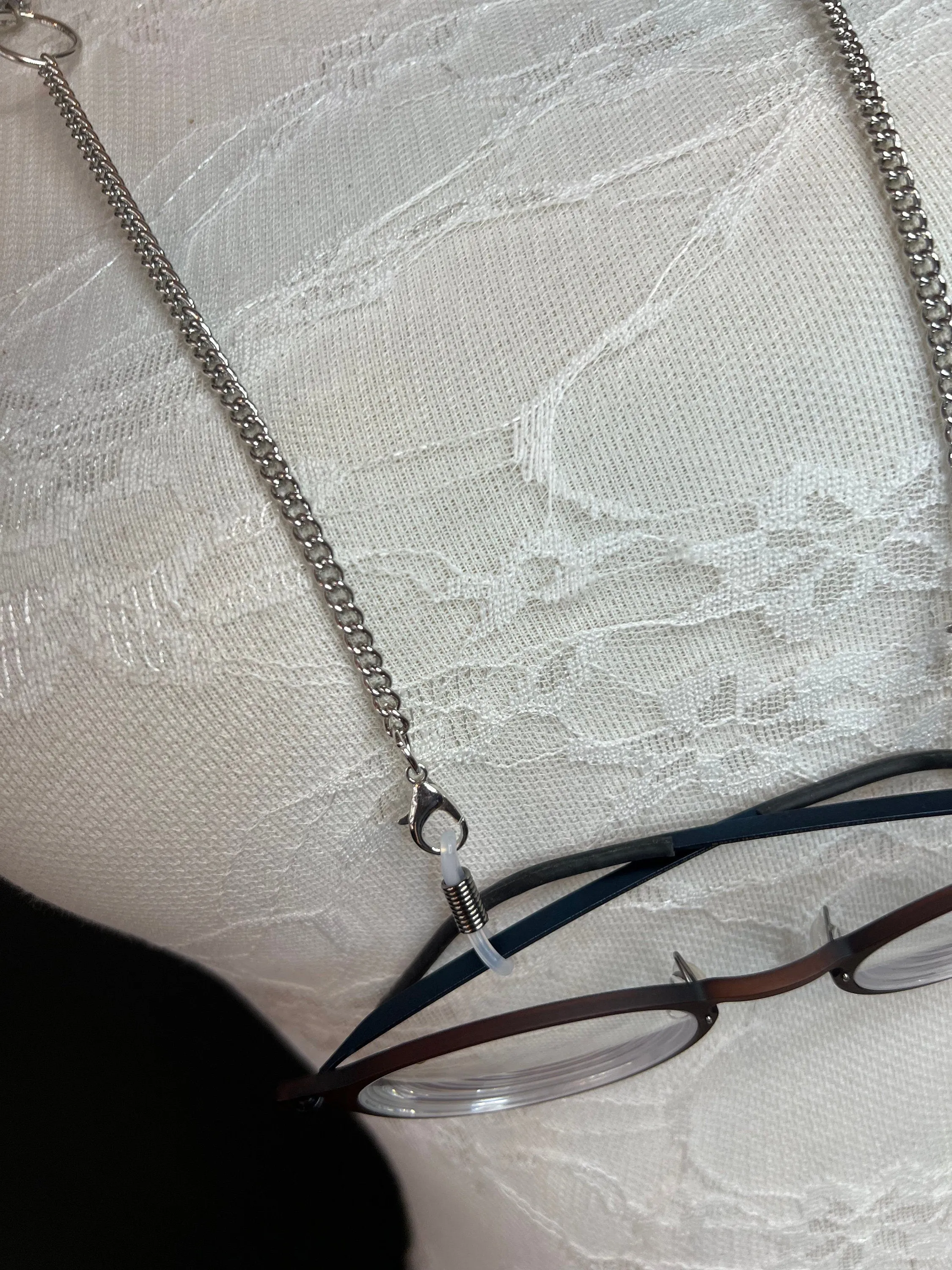 Glasses chain, Spectacles Chain, Beaded glasses chain, silver, gold, men’s, ladies, children’s, handmade