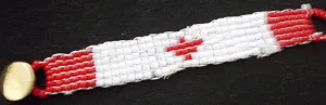 GO! Canada Beaded Bracelet