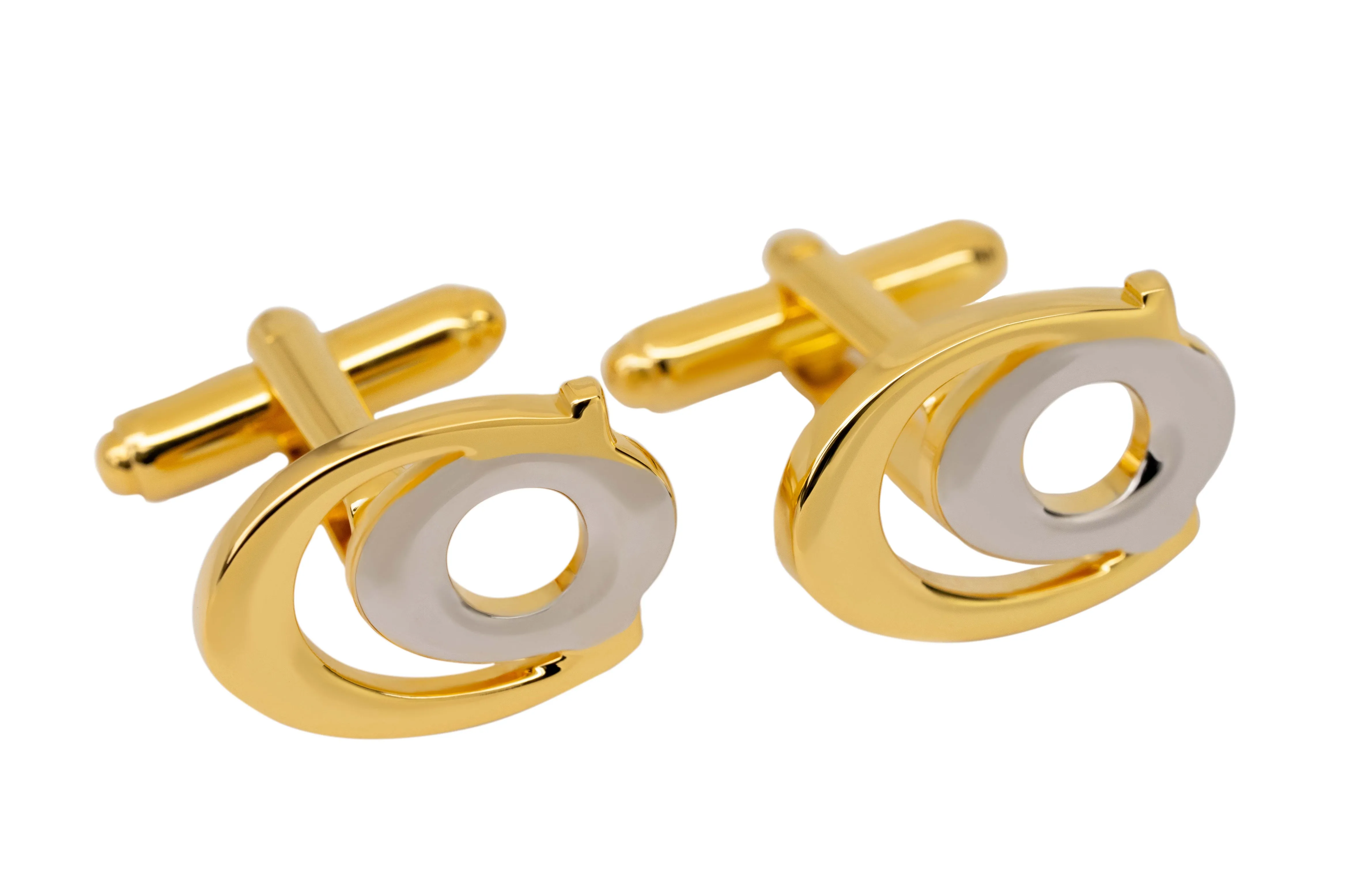 Gold & Silver Cufflinks
