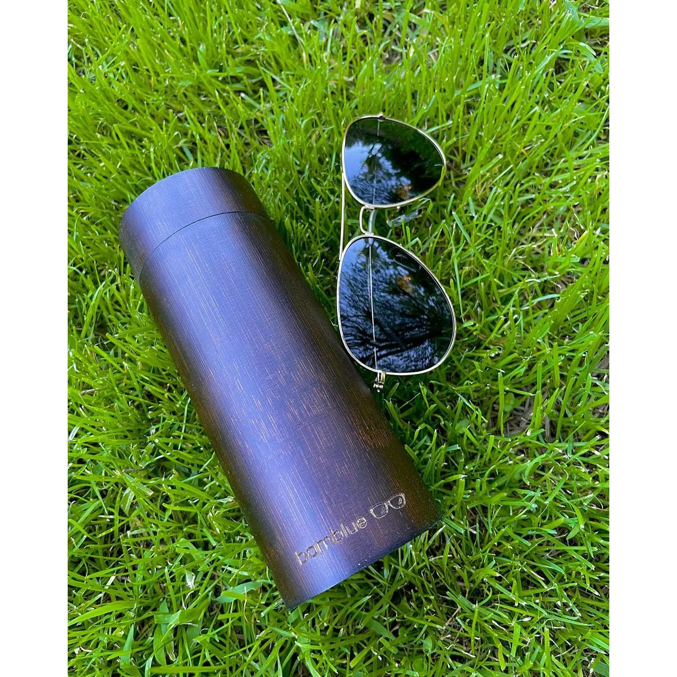 Gold Aviator Sunglasses