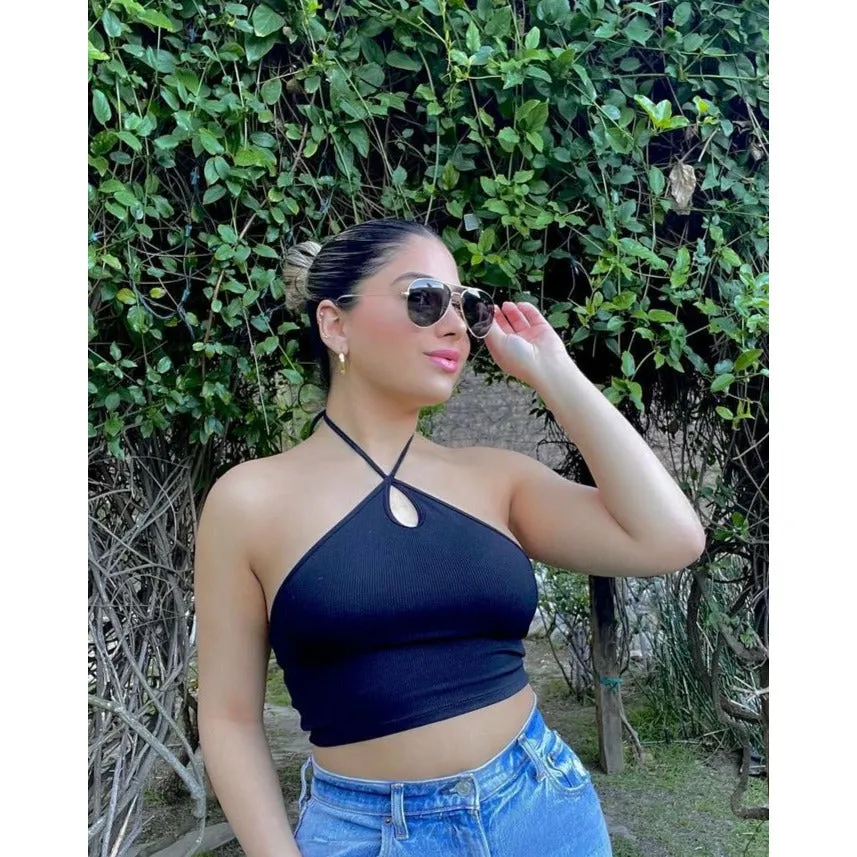 Gold Aviator Sunglasses