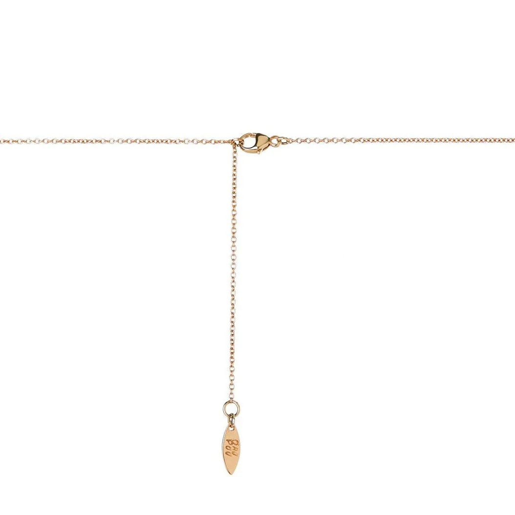 Gold Bear Diamond Necklace