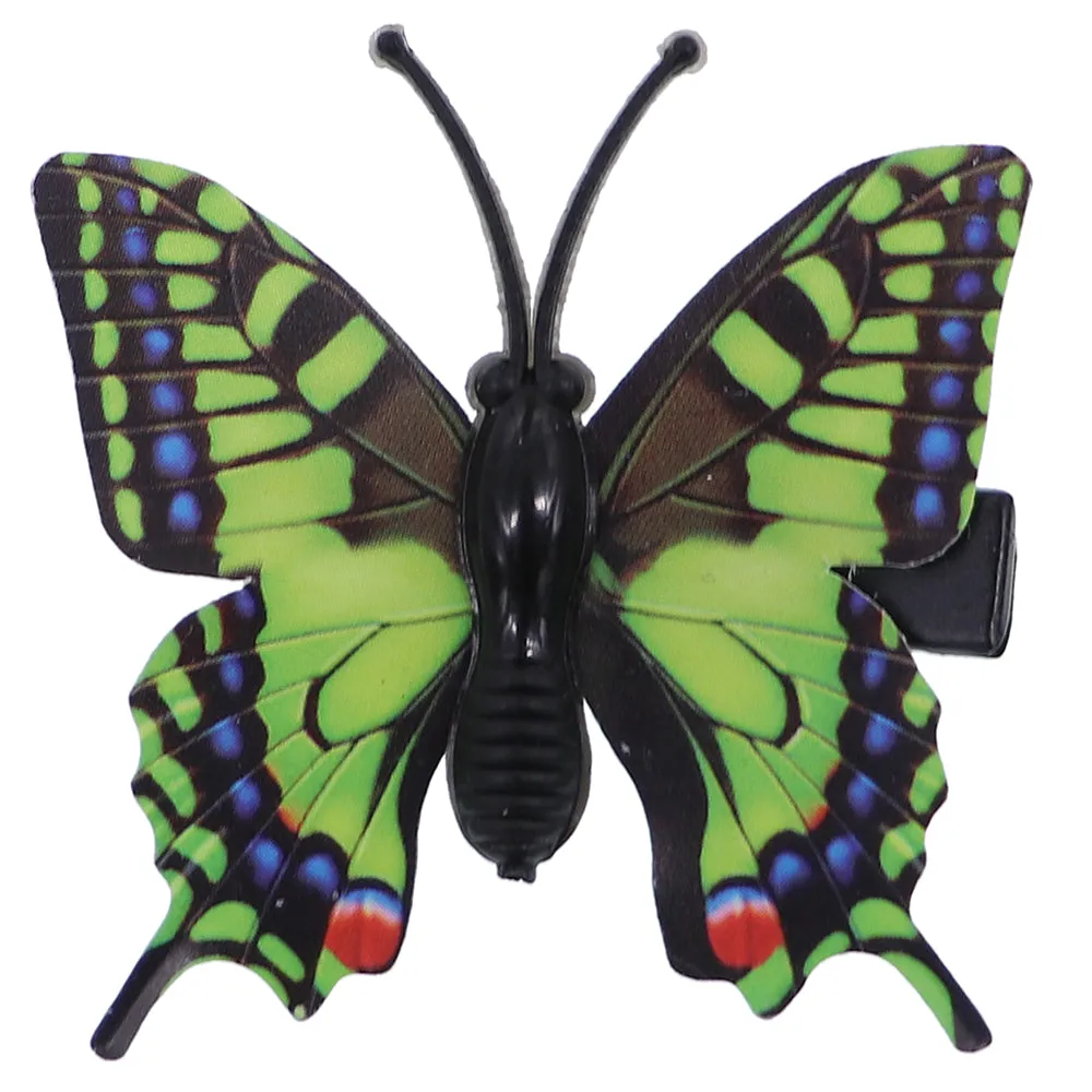 Green Butterfly Hair Clip