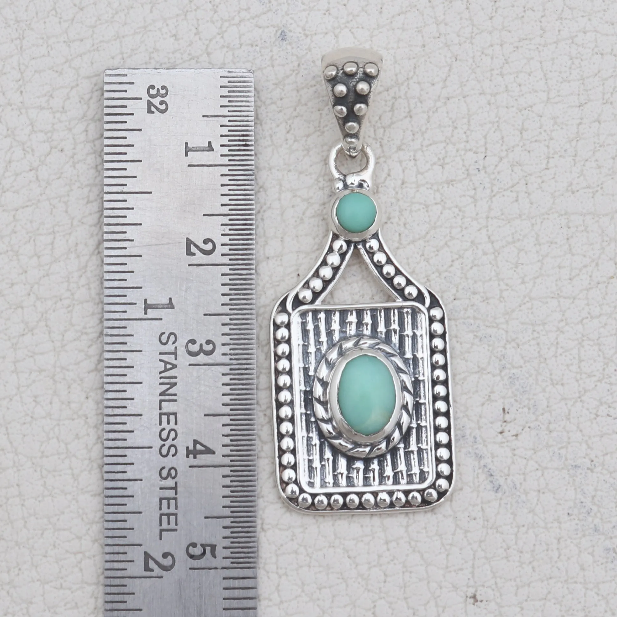 Green Opal Silver Jewelry Set