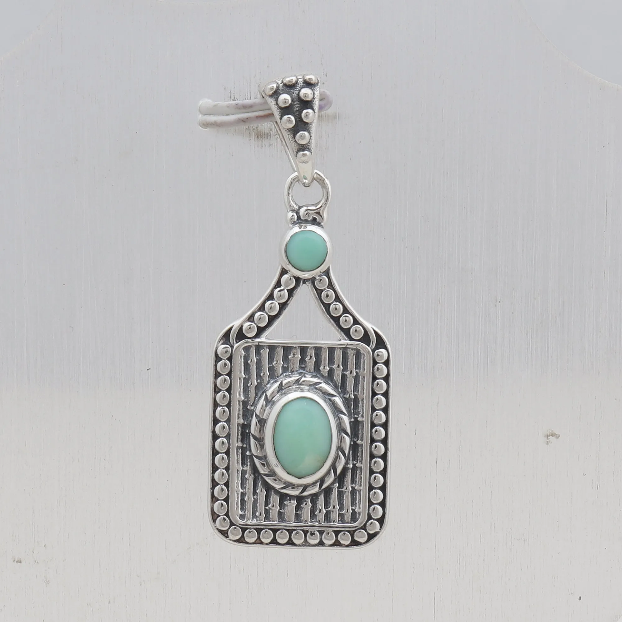 Green Opal Silver Jewelry Set