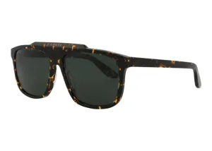Gucci Aviator Sunglasses Havana/Green