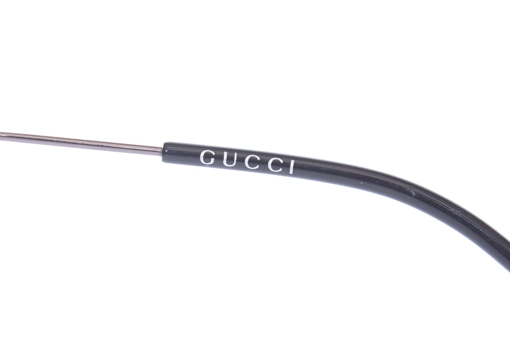 Gucci Gunmetal Aviator Sunglasses