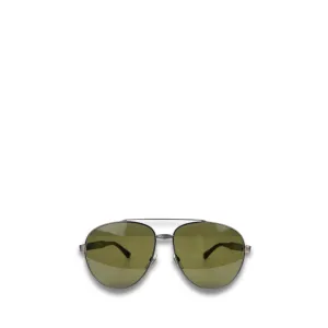 Gucci Khaki Aviator Sunglasses