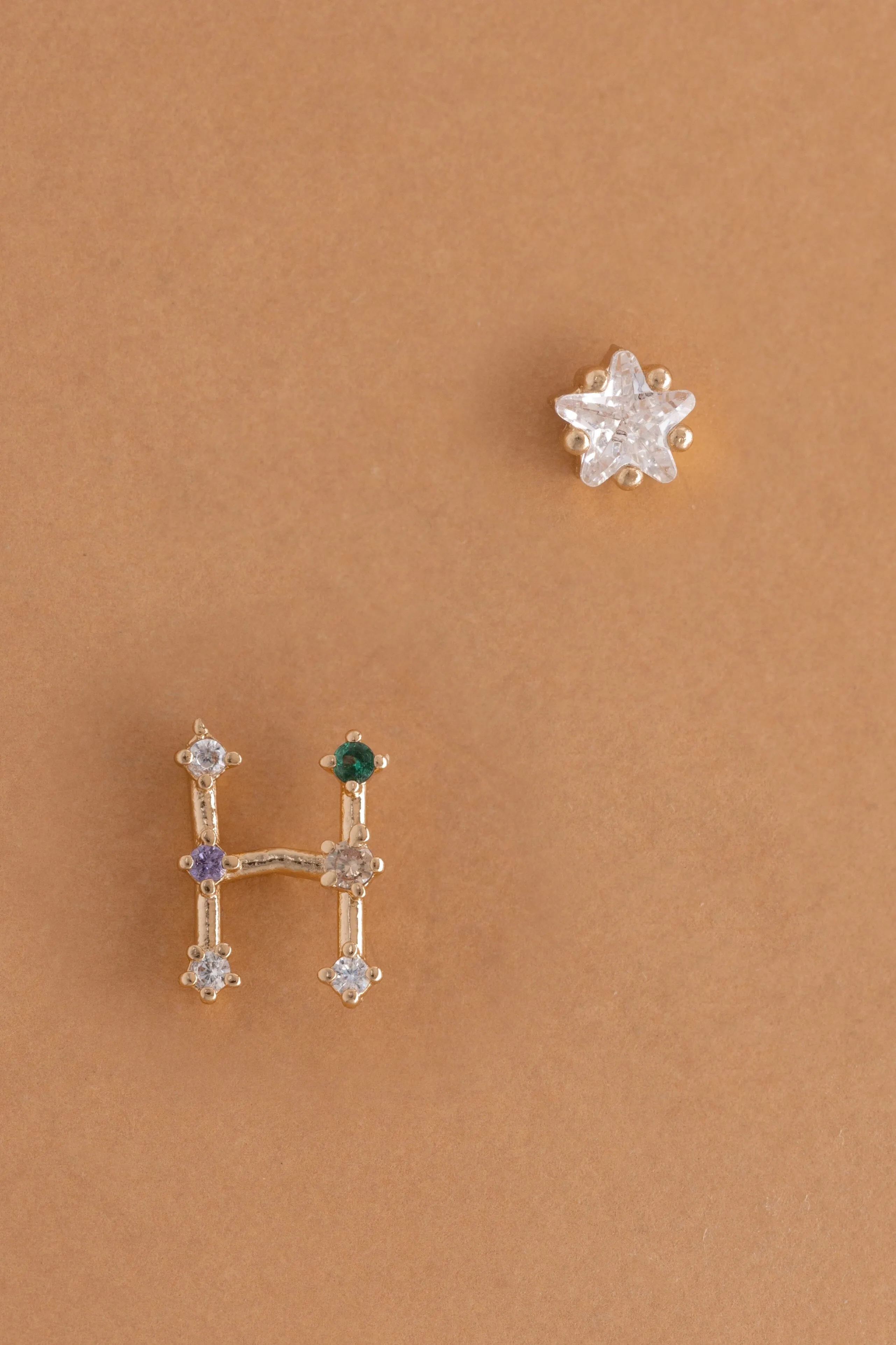 H Constellation Earrings