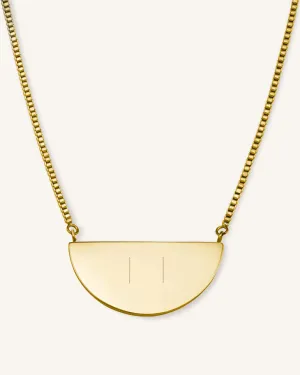 Half Moon Necklace