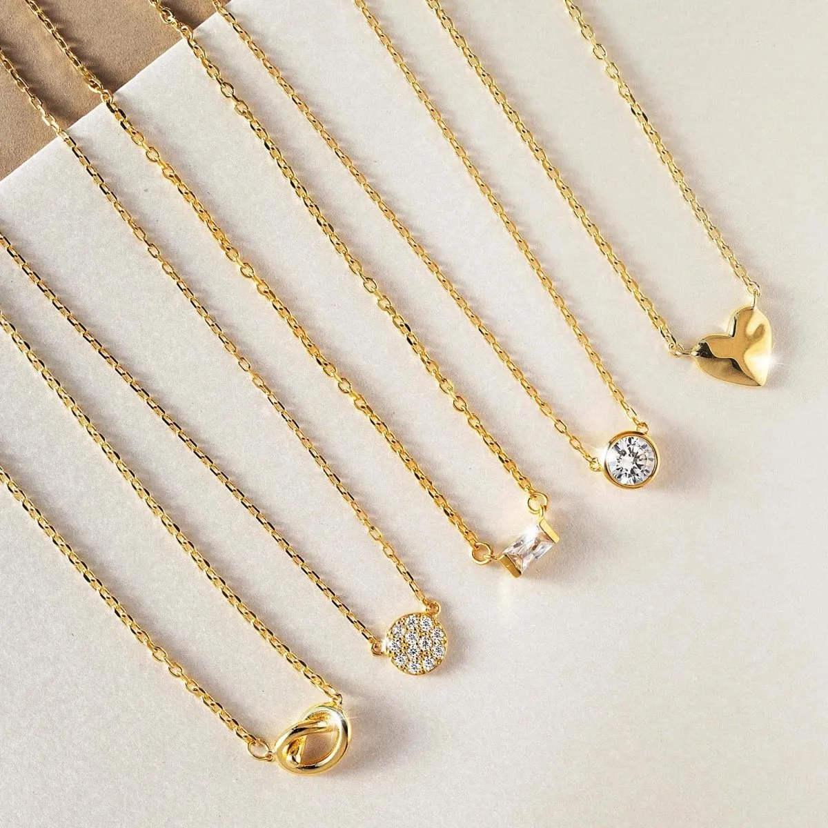 Hammered Heart Necklace