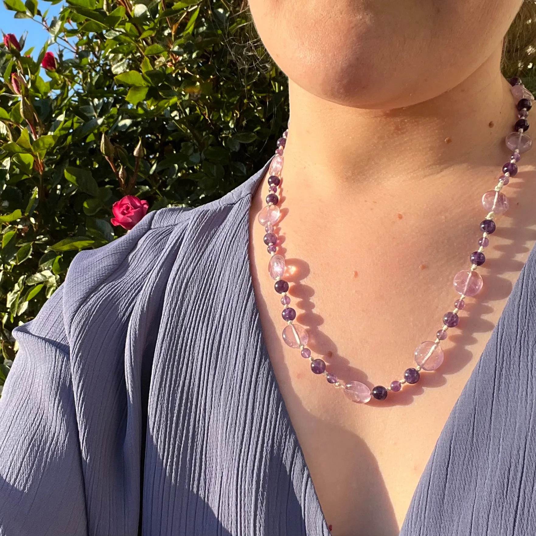 Hand Knot Quartzes