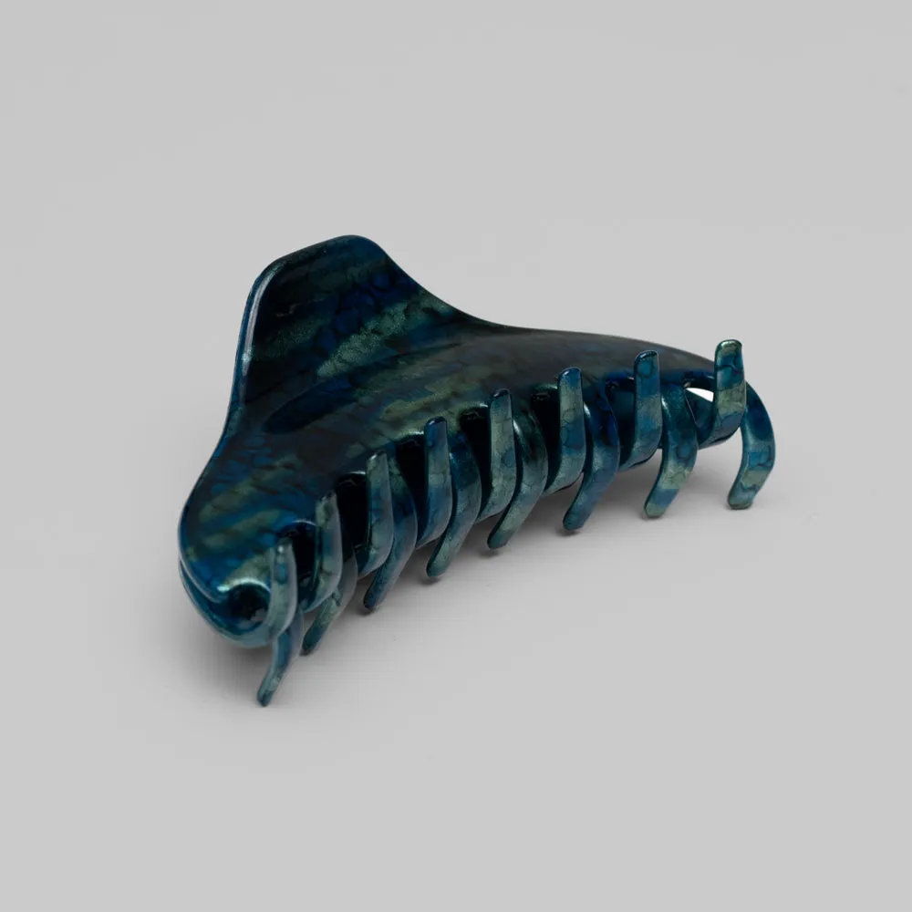 Hand Painted Medium Hair Claw Clip for Fine Hair