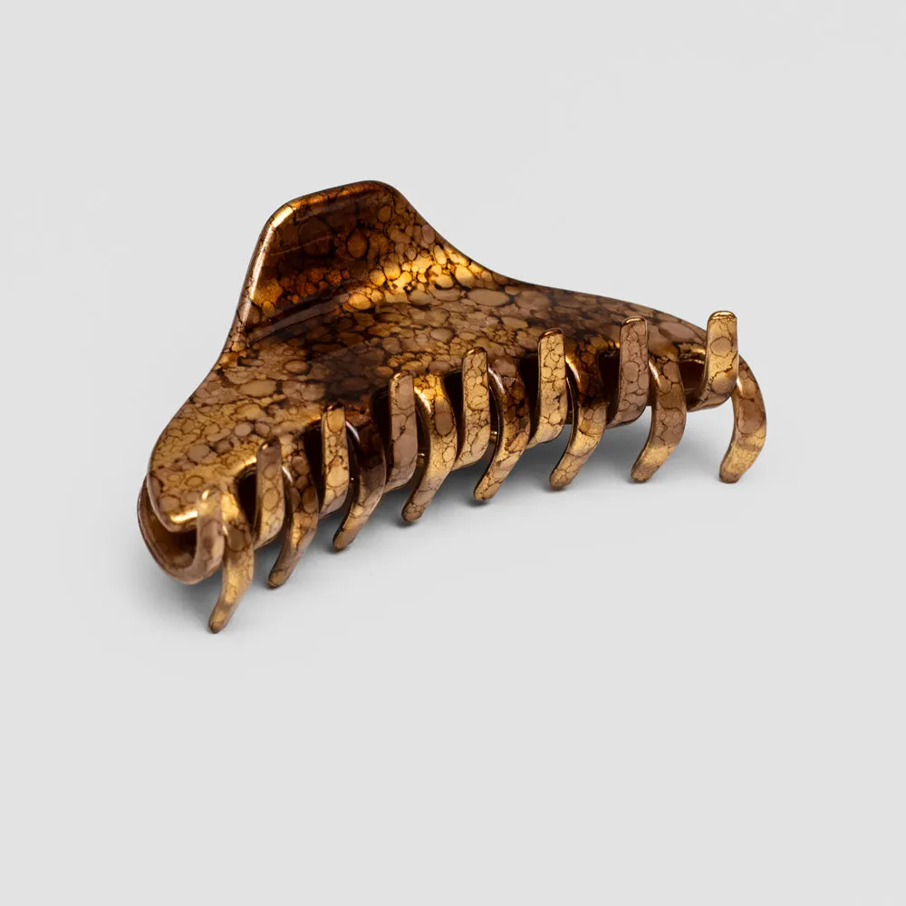 Hand Painted Medium Hair Claw Clip for Fine Hair