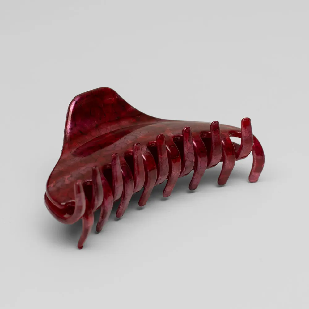 Hand Painted Medium Hair Claw Clip for Fine Hair