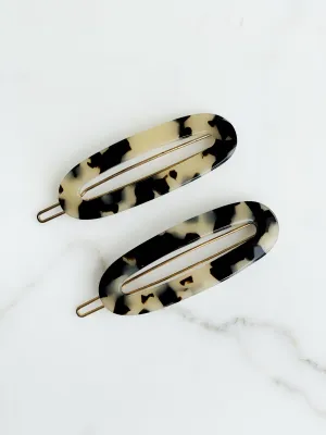 Handmade Hair Clips 2 pieces Tokyo Light