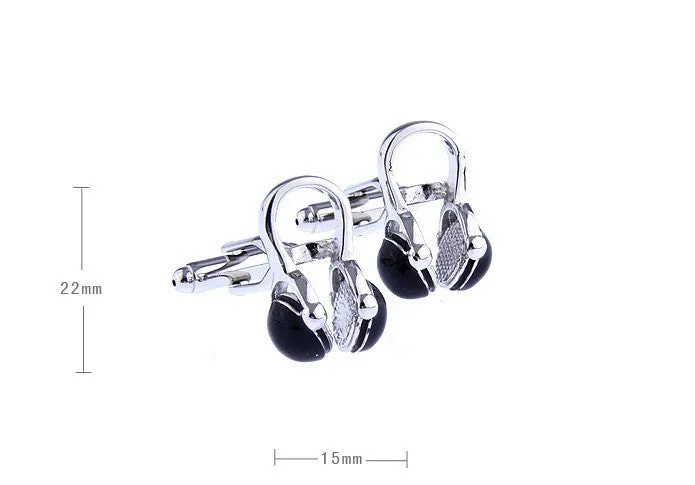 Headphone Cufflinks