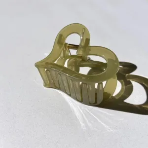 Heart Claw Clip