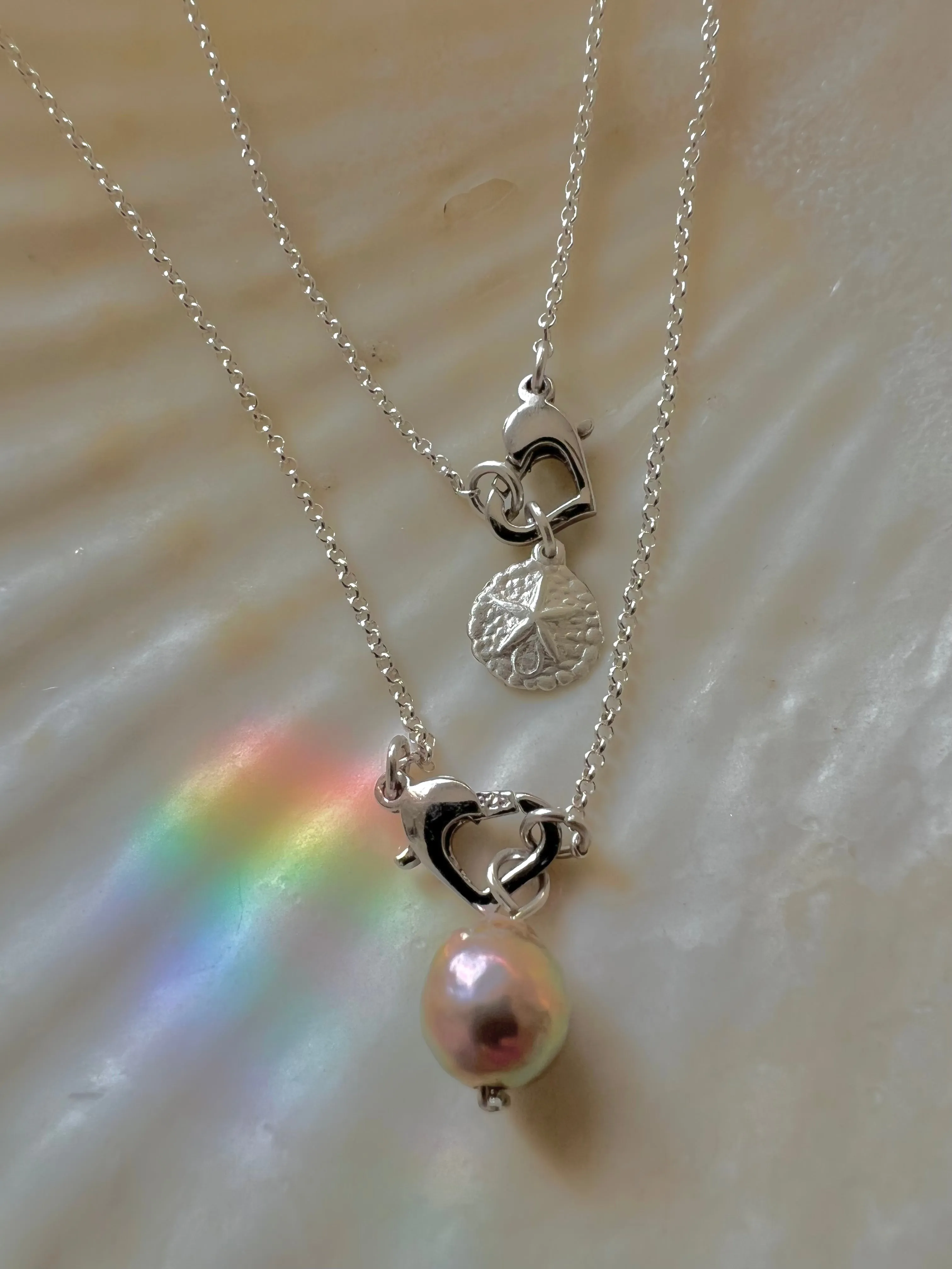 Heart lock necklace