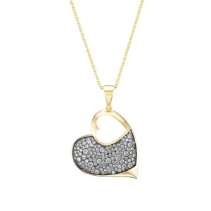 Heart Necklace (Diamonds)
